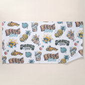 Serviette De Plage Beach Vibes (Devant)