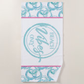 Serviette De Plage Beach Vibes Beach Towel (Devant)