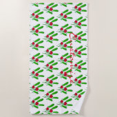 Serviette De Plage Beau bouquet de Pickle avec RosesThunder_Cove (Devant)