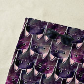 Serviette De Plage Beaucoup de Motif de chats galaxy (En situation)