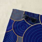 Serviette de plage - Beauté bleue (En situation)