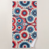 Serviette De Plage Beautés américaines (Devant)