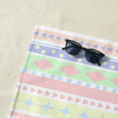 Serviette De Plage Bébé mignon Pastel Imprimer (En situation)