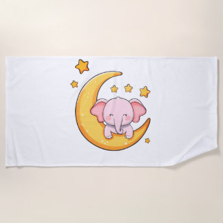 Serviette De Plage Bébé rose
