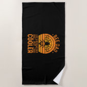 Serviette De Plage Bee Papa (Devant)
