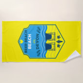 Serviette De Plage Beer Beach Devon (Devant)