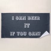 Serviette De Plage Beer It Beach Towel (Devant)