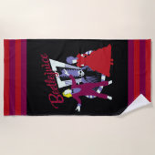 Serviette De Plage Beetlejuice | Beetlejuice & Lydia Wedding (Devant)