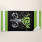 Serviette De Plage Beetlejuice | It's Show Time! (Devant)