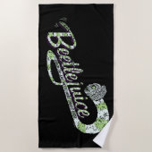 Serviette De Plage Beetlejus | Allumer le jus (Devant)