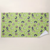 Serviette De Plage Beetlejus | Cute Chibi Toss Motif (Devant)