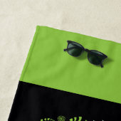 Serviette De Plage Beetlejus | Marquee "Ghost With The Most" (En situation)