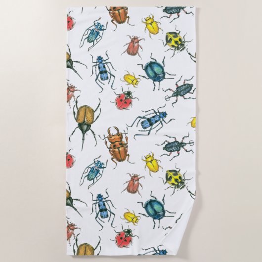 Serviette De Plage Beetles (Devant)