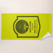 Serviette De Plage Bell Tent Glamping (Devant)