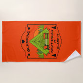 Serviette De Plage Bell Tent Glamping (Devant)