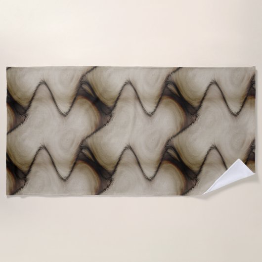 Serviette De Plage Belle abstraction laisse une impression durable (Devant)