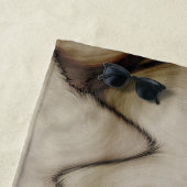 Serviette De Plage Belle abstraction laisse une impression durable (En situation)