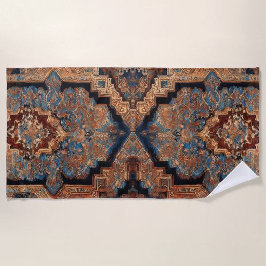 Serviette De Plage Belle collection populaire Perse vieux Motif (Devant)