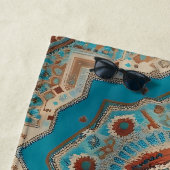 Serviette De Plage Belle collection turque Old Motif tendance (En situation)