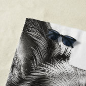 Serviette De Plage Berger Allemand (En situation)