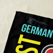 Serviette De Plage Berger allemand papa, Chien papa (En situation)