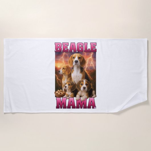 Serviette De Plage Berger belge Malinois (Devant)