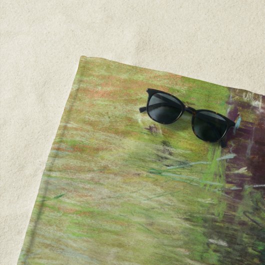Serviette De Plage Berthe Morisot - Dans un parc (En situation)