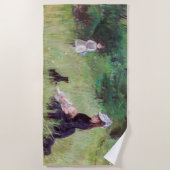 Serviette De Plage Berthe Morisot - Dans un parc (Devant)