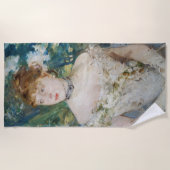 Serviette De Plage Berthe Morisot - Jeune fille dans une balle (Devant)