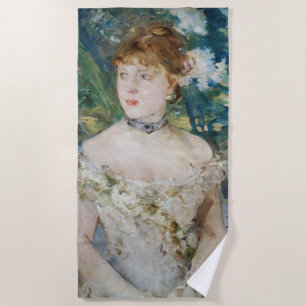 Serviette De Plage Berthe Morisot - Jeune Fille en Robe de Bal