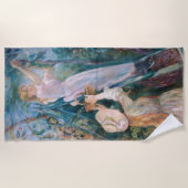 Serviette De Plage Berthe Morisot - Le Sicker À Cerise (Devant)