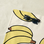 Serviette De Plage Beurre banane Parade Jaune (En situation)