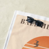 Serviette de plage BHI 2023 (En situation)