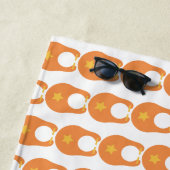 Serviette De Plage bib bébé (En situation)