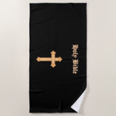 SERVIETTE DE PLAGE BIBLE SAINT (Devant)