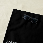 Serviette De Plage Bible Verse Écriture Psaume 27:14 KJV Beach Servie (En situation)