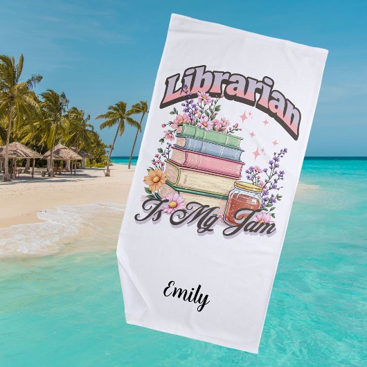Serviette De Plage Bibliothécaire