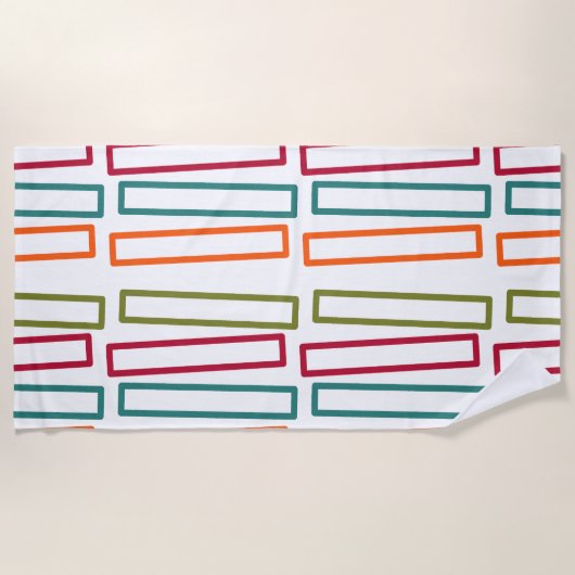 Serviette De Plage Bibliothèque (Devant)