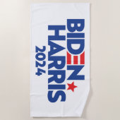 SERVIETTE DE PLAGE BIDEN HARRIS 2024 (Devant)