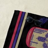Serviette De Plage Bière artisanale D (En situation)