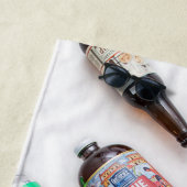 Serviette De Plage Bière Iowa (En situation)