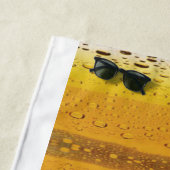Serviette De Plage Bière moussante (En situation)