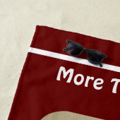 Serviette De Plage Bière russe Bogatyr (En situation)