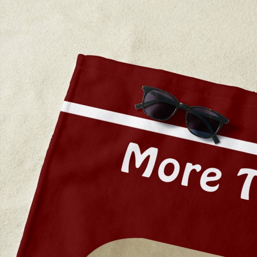 Serviette De Plage Bière russe Bogatyr (En situation)