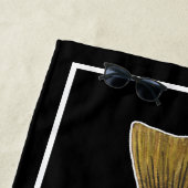 Serviette De Plage Big Brown Trout Fly Fishing Ichthyologie Cool (En situation)