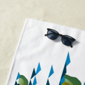 Serviette de plage Big Croc Beach (En situation)