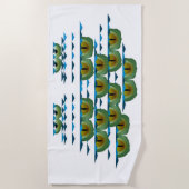 Serviette de plage Big Croc Beach (Devant)