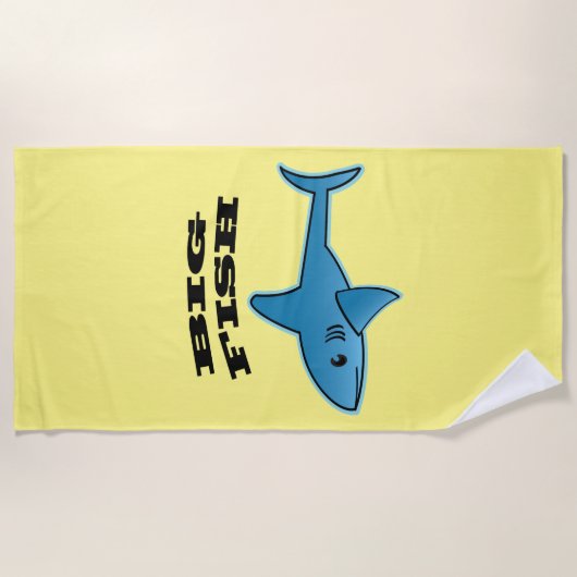 Serviette De Plage Big Fish - Beach Towel (Devant)