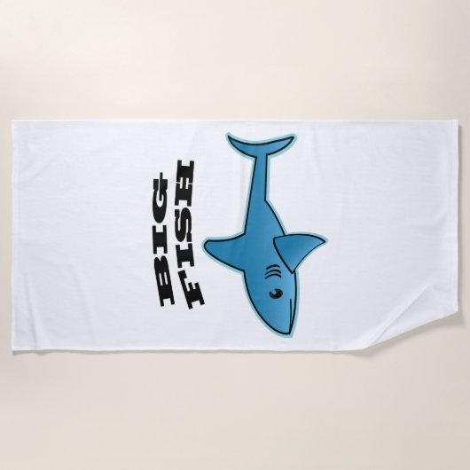 Serviette De Plage Big Fish - Beach Towel (Devant)