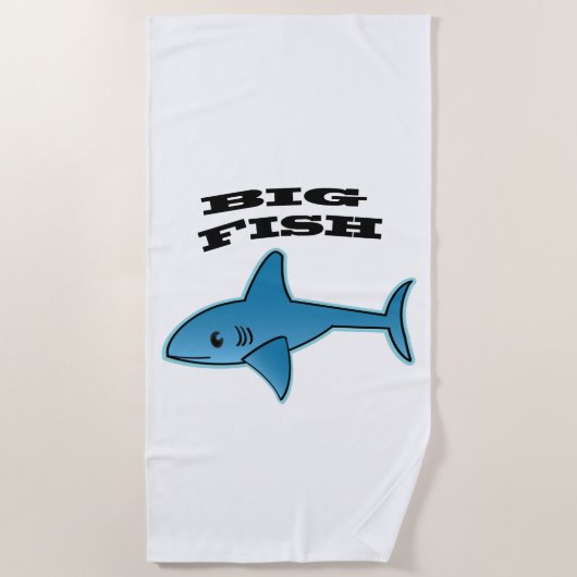 Serviette De Plage Big Fish - Beach Towel (Devant)